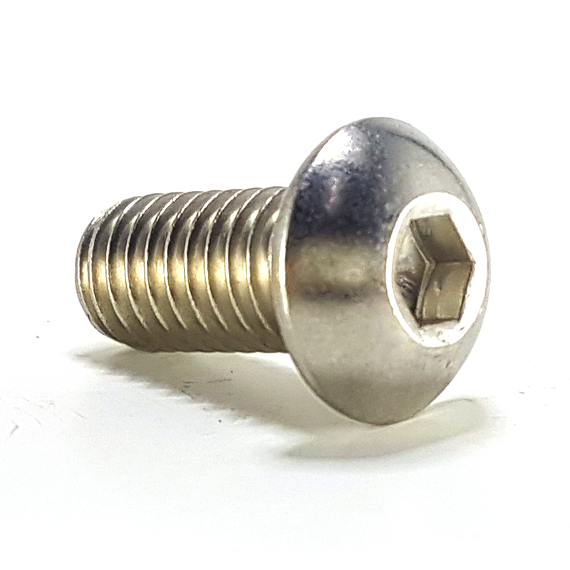 Socket Botón Inoxidable - Rosca Estándar