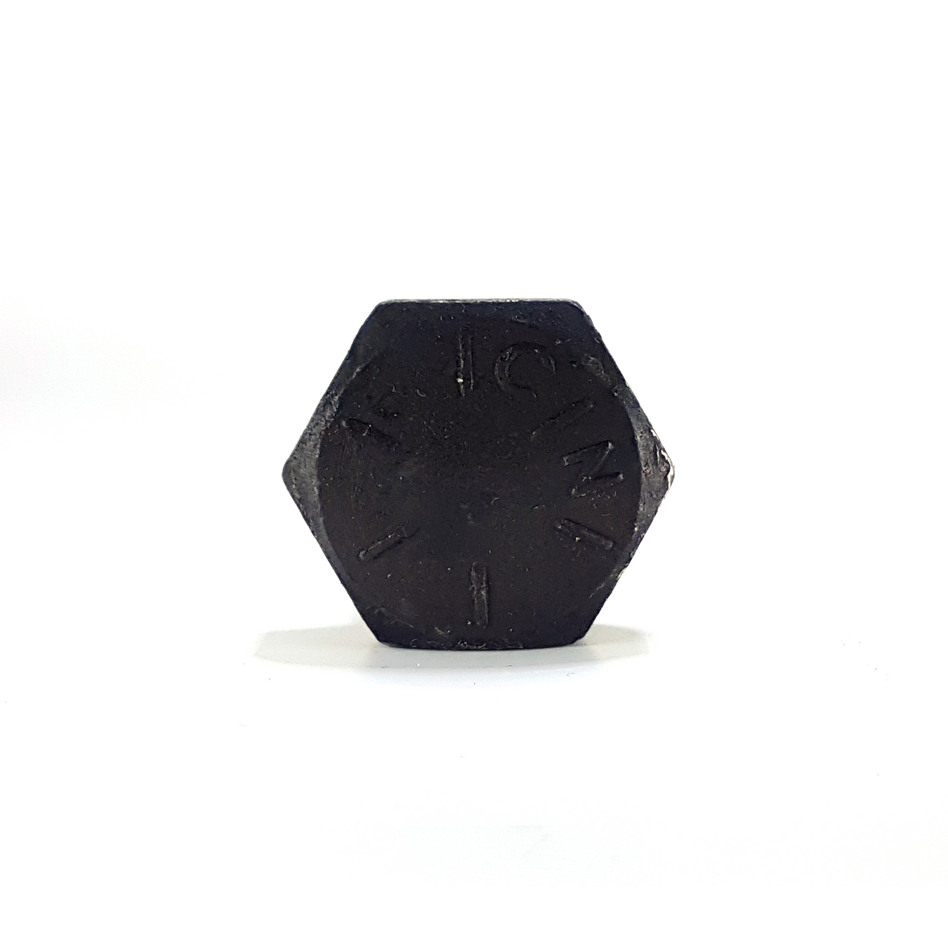 12-Tornillo Hexagonal Gr-8 Negro