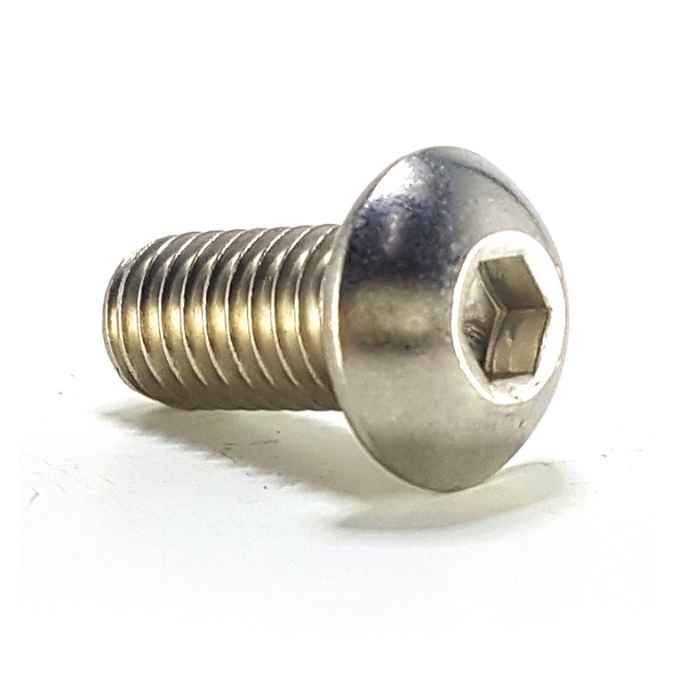 Tornillo Socket Boton Inoxidable - M3 X 6 