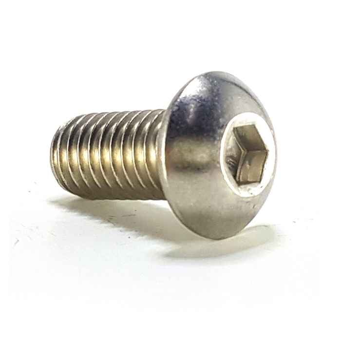 Tornillo Socket Boton Inoxidable - 10-24 x 1/2" 