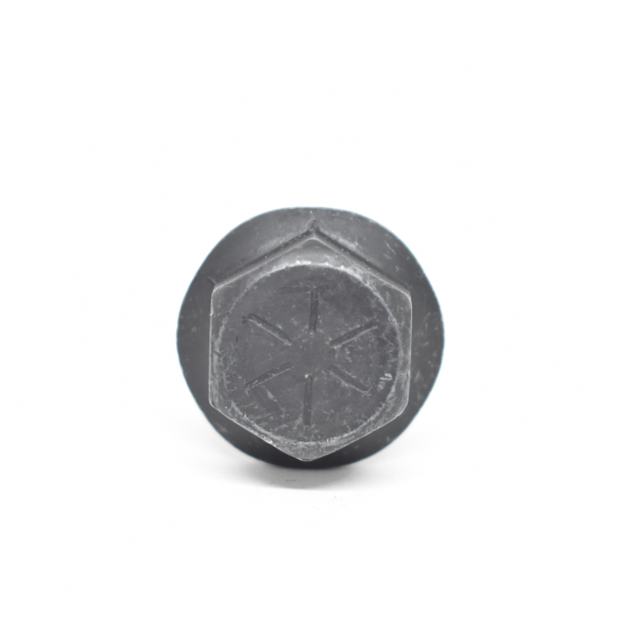 Tornillo De Cabeza De Botón De Zócalo, 7/16-14 X 1", Acero Aleado, óxido Negro, Enchufe Hexagonal (cantidad: 50) Rosca Gruesa, 7/16 Pulgadas Hexagonal Allen Perno De Pulgada, Longitud: 1 Pulgada