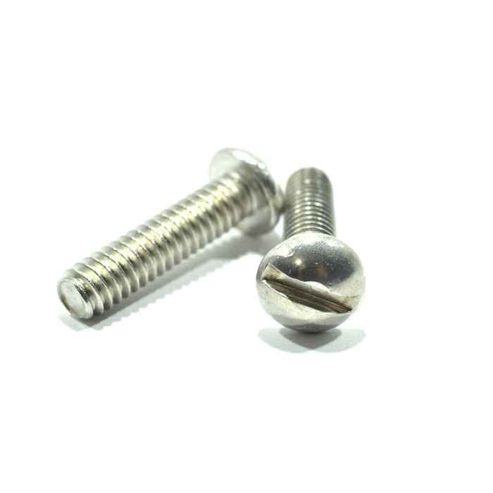 Tornillo Cabeza de Gota Inoxidable - 8-32 x 1 1/4" 