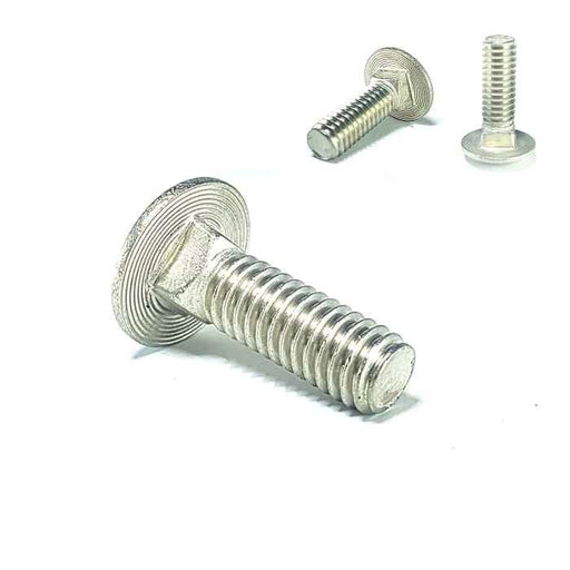 Tornillo Cabeza Coche Inoxidable - 1/4 x 3-1/2" 