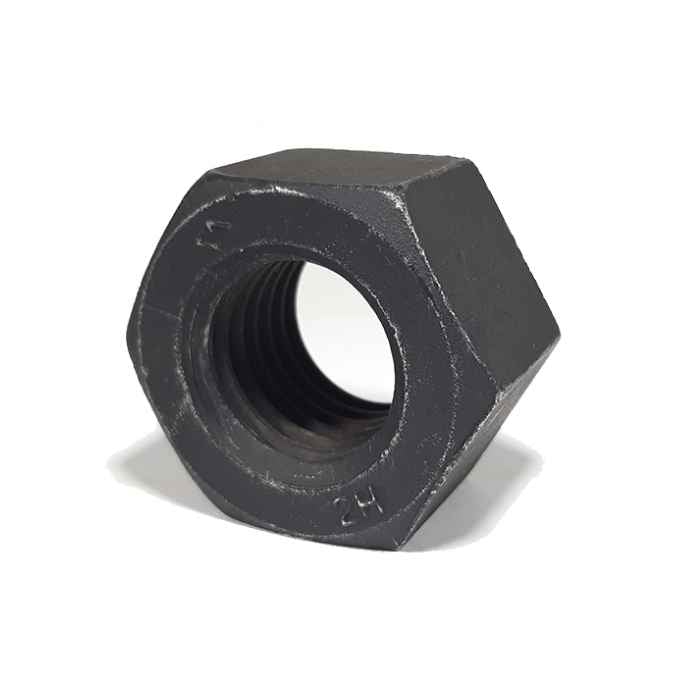 Tuerca Hexagonal Pesada 2H Negra - 3/4" 