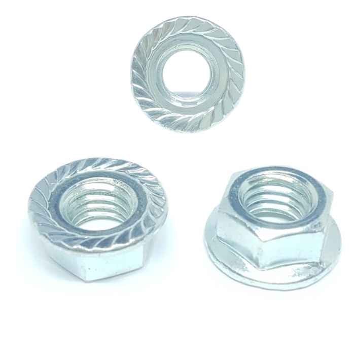 Tuerca de Seguridad Flange - M6 