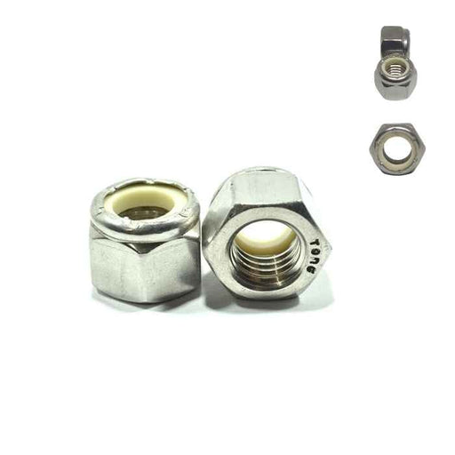 Tuerca Ins. de Nylon Fina - 1/2" 